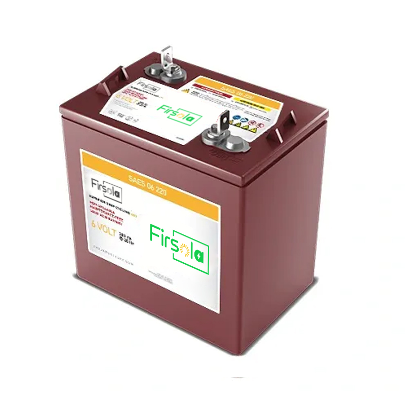 Trojan SAES-06 220 Battery 6V 220Ah Deep Cycle Lead Acid Battery