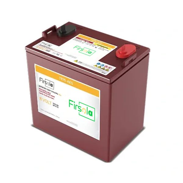 Trojan T875-AES Battery 8V 189Ah Deep Cycle Lead Acid Battery